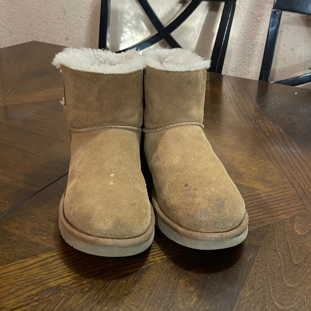 Ugg Mini Bailey Logo Strap Boots - image 3